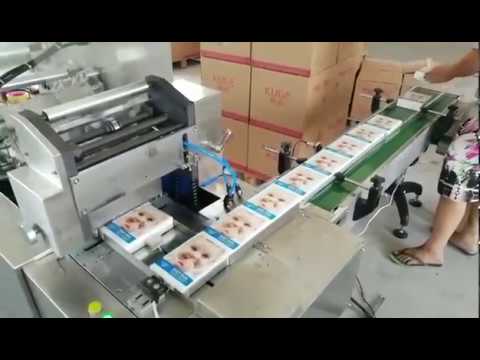 Transparent film packing wrapping machine for box - YouTube