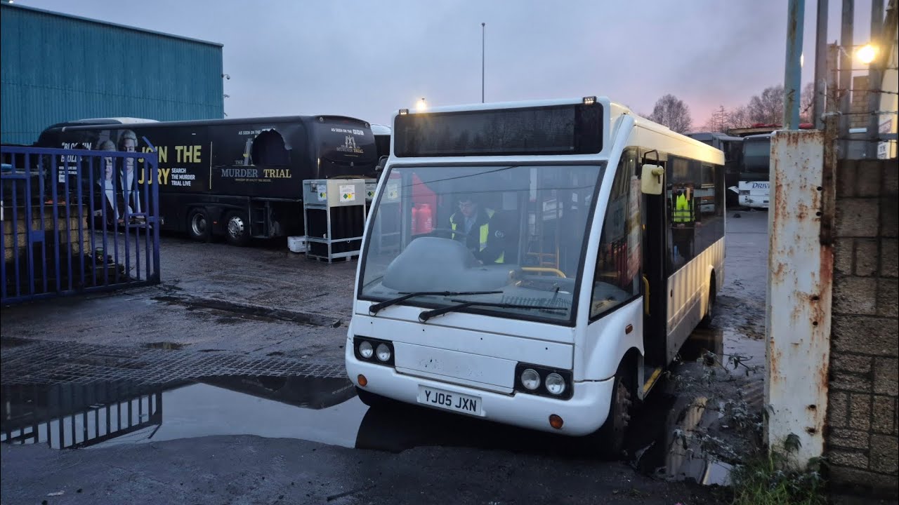We Took an Optare Solo to the Bus Scrapyard for some required parts | Optare Solo Slimline YJ05 JXN