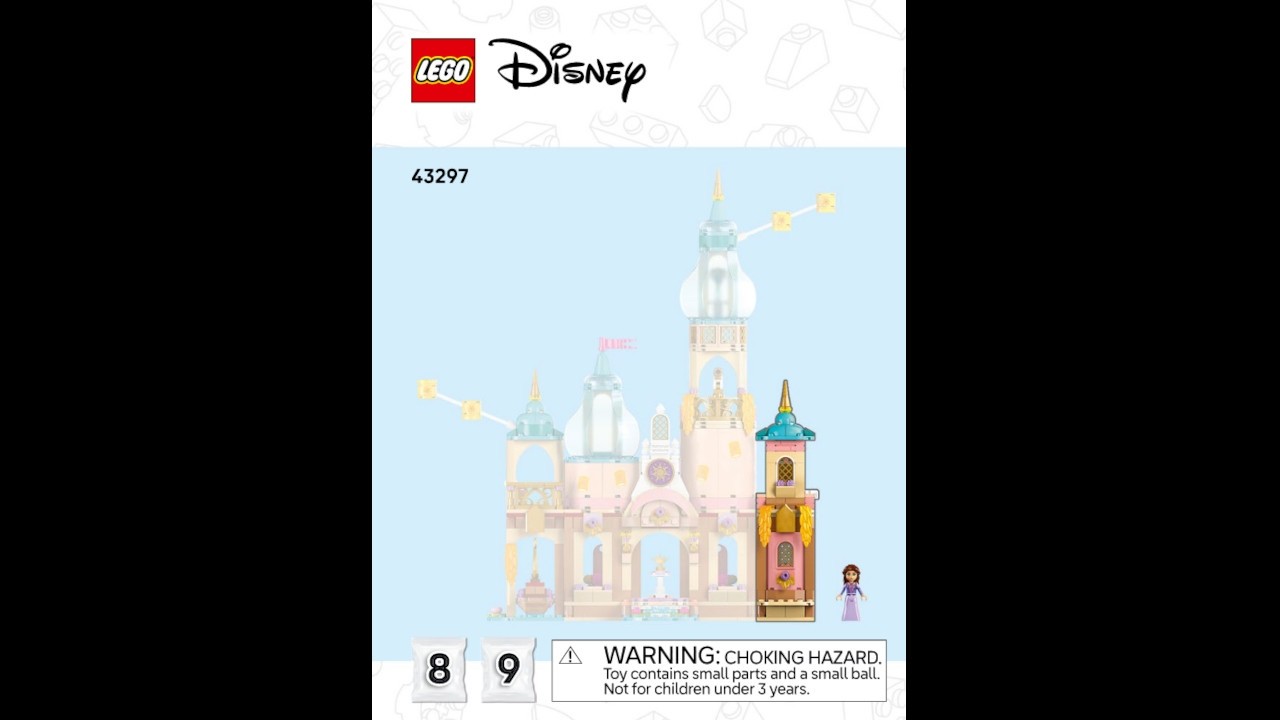 LEGO 43297 Instructions | Disney | Rapunzel's Castle | Book 5