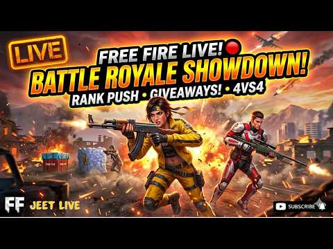 FREEFIRE LIVE REDEEM CODE GIVEAWAY||LIVE FF CUSTOM ROOM ||LIVE TEAMCODE GIVEAWAY|| DIAMOND GIVEAWAY