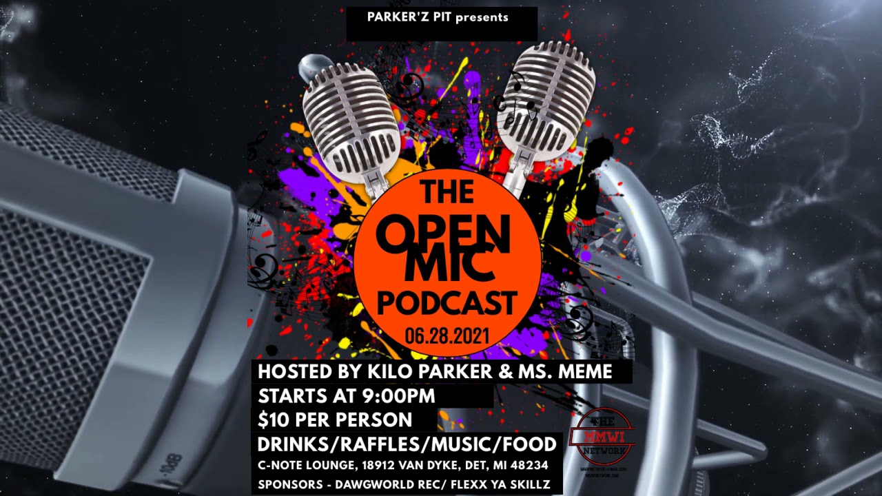 Open Mic Podcast 2021 promo video