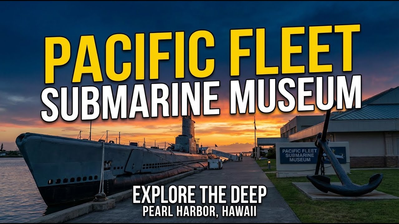 Inside Pacific Fleet Submarine Museum - Pearl Harbor Hawaii