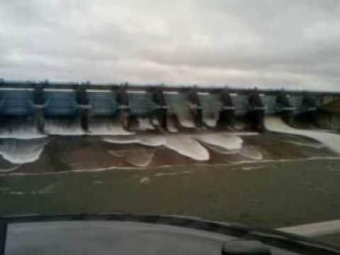 Richland Chambers Dam - Christmas Eve - 2009