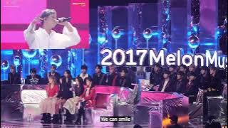 Idols Reaction to BTS 'You Never Walk Alone' at MMA 2017 [Eng Lyrics]
