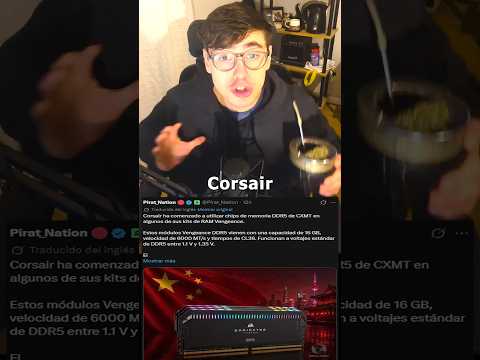 #corsair está probando nuevos chips de #memoriaram #ddr5 #pcgaming #pcgamer