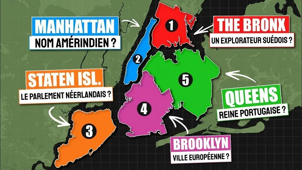 L'histoire surprenante des noms de quartiers à New York