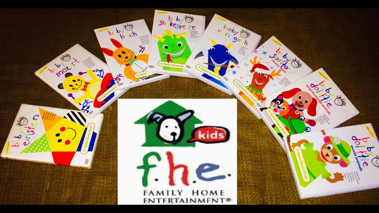 My COMPLETE Baby 👶 Einstein FHE (20002001) DVD 📀 Collection!!! YouTube