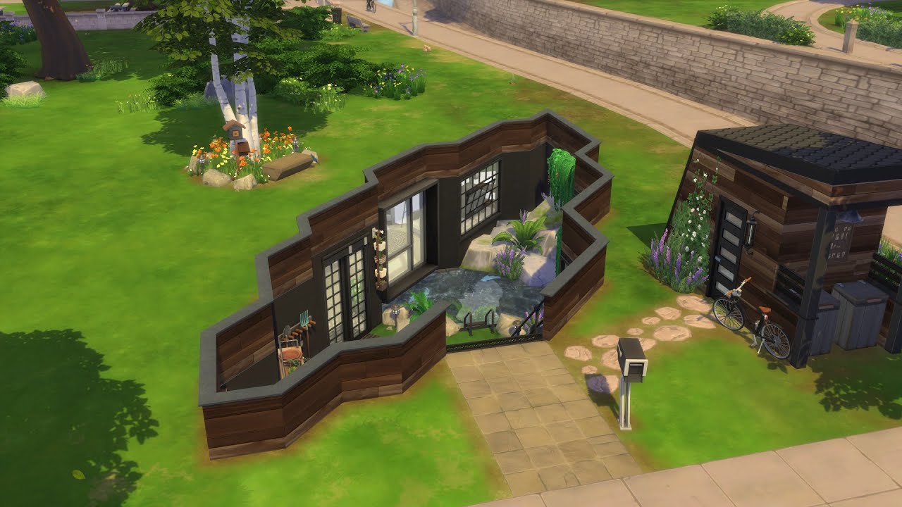 Underground Rift Home I Speed Build I The Sims 4 I - YouTube