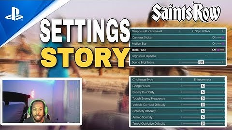 Saints Row 2022 PS5 Performance and Settings you should play on.