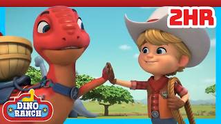 🦕 ¡Bebés Dinosaurio, Raptors y Rescates Emocionantes! 🌟| Dino Ranch | Dibujos Animados para Niños