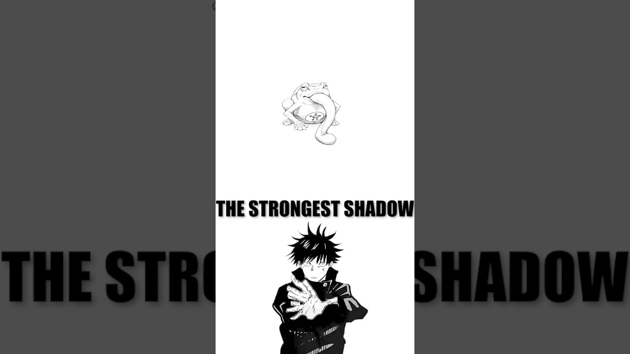 The Strongest Shadow in Jujutsu Kaisen #jujutsukaisen #anime #megumi #animeedit