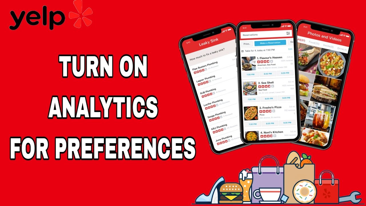 How To Turn On Analytics For Preferences On Yelp App