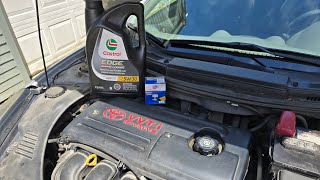 99 - 06 Toyota Celica oil change how to
