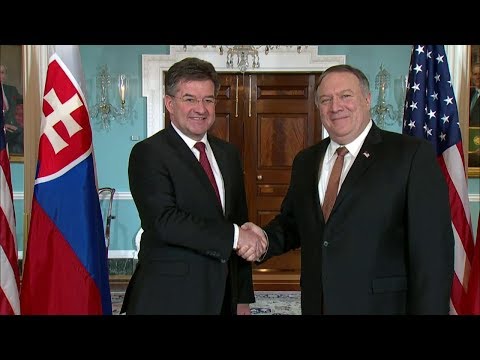 Secretary Pompeo Meets With Slovak Foreign Minister Lajcak - Secretary Pompeo Meets With Slovak Foreign Minister Lajcak
