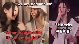 Newjeans Hanni And Danielle Shared That They Find It Funny When Haerin Cries