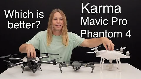 GoPro Karma, DJI Mavic Pro, and Phantom 4 Comparison | MicBergsma