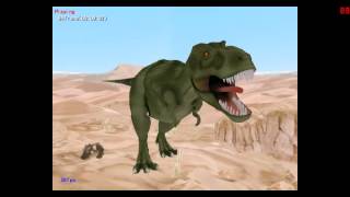 Mmd Dinosaurs - T-Rex Roar Test
