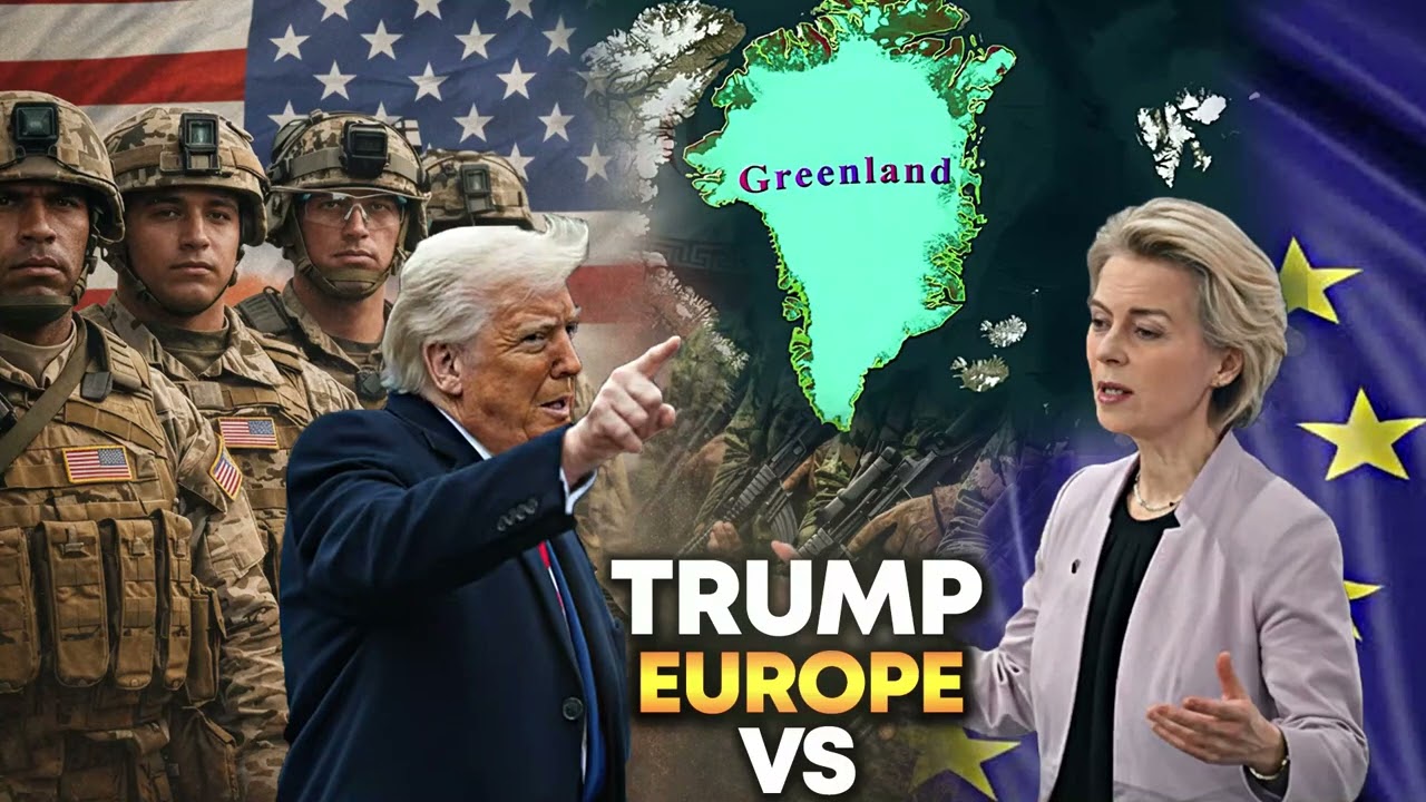 Urwandiko rwibanga Trump yohereje rwagiye hanze,uburayi abushyiriyeho Tariffs Greenland arayishaka 