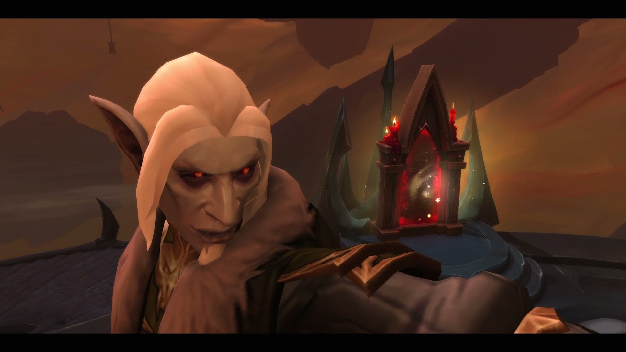 World Of Warcraft Shadowlands:  Venthyr Assault on Maw Ending Cinematic