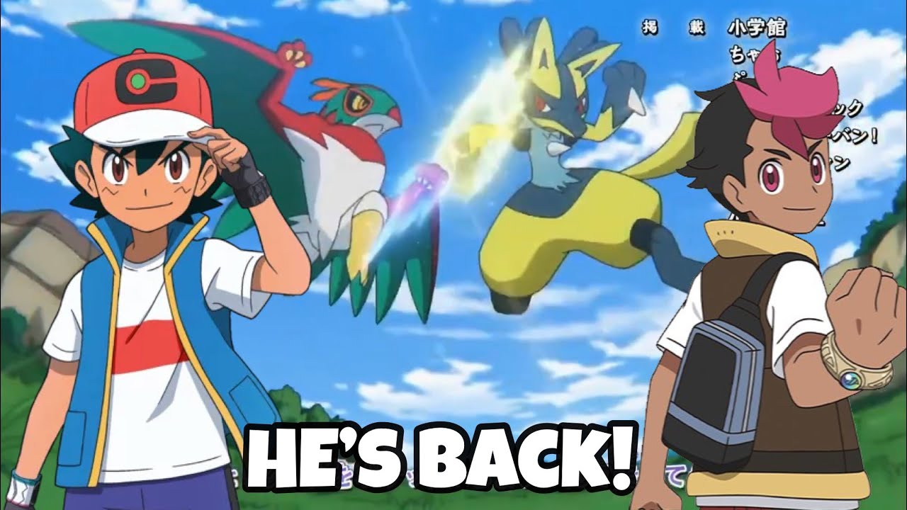 В новой заставке к аниме «Покемоны» намекнули на противостояние Эша и Роя!