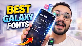 “My Samsung Galaxy Font Setup (Clean &amp; Stylish)”