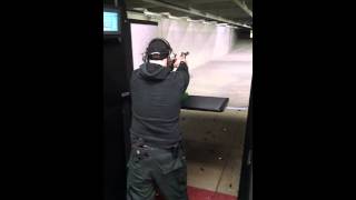 Smith and Wesson model 69 firing