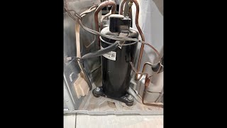 Replacing compressor window type aircon