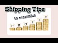 5 Shipping Tips to increase Profit for Business Owners doing online sales!
