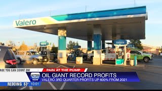 Major energy companies report record-setting profits from high gas prices