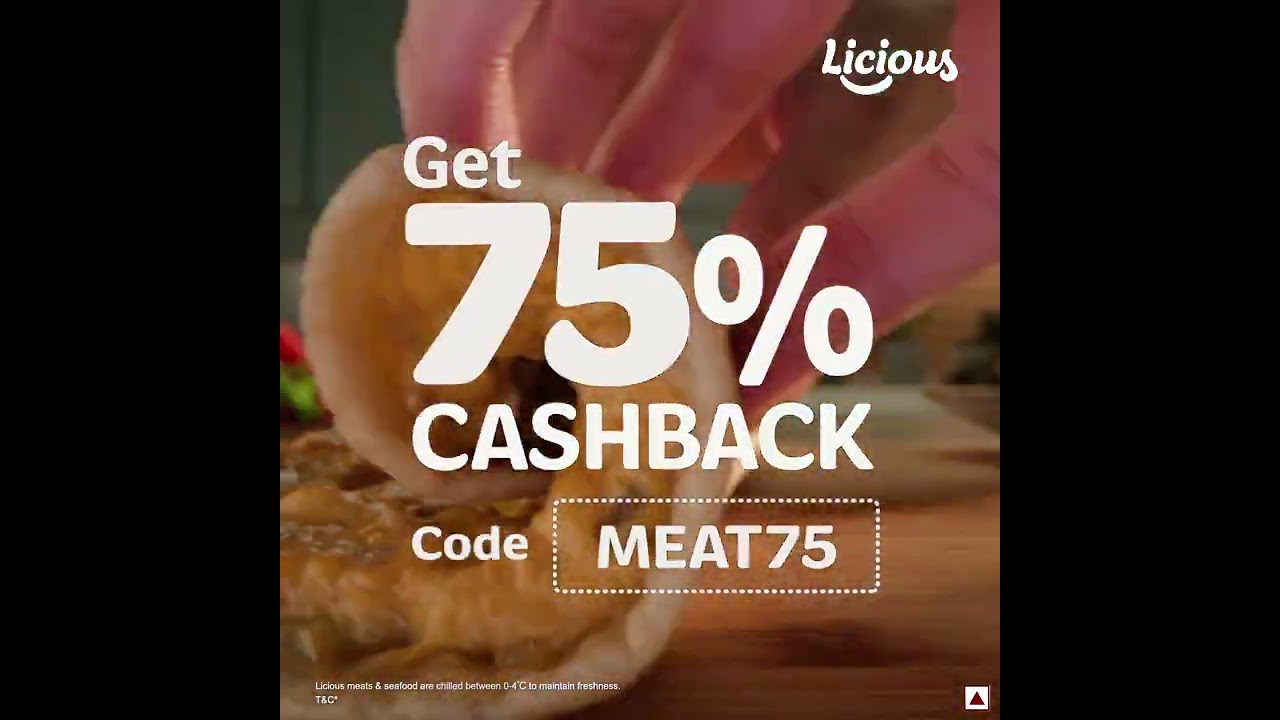 Get up to 75% Cashback* | Licious All You Can Meat Buffet