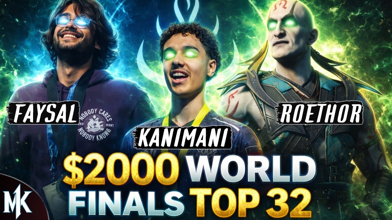 🔥💀 $2000 on the Line in the MK1 World Finals! | Mortal Kombat 1 ...