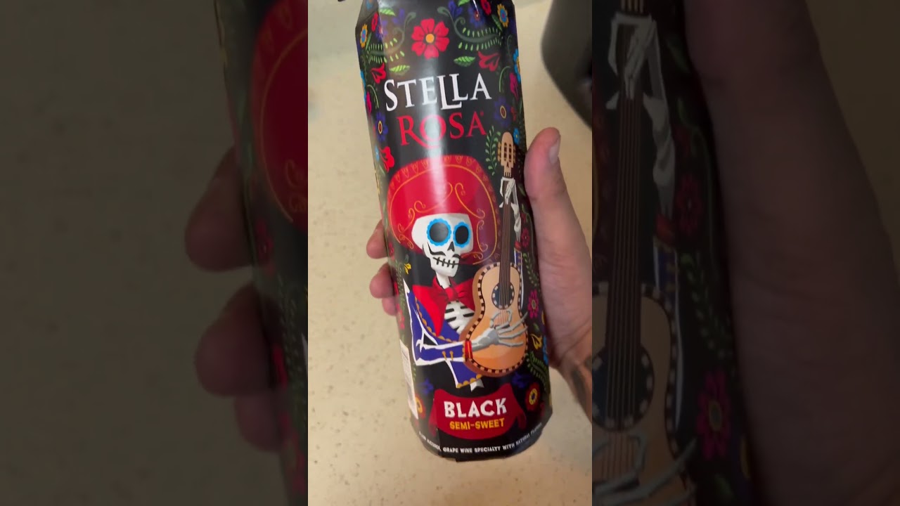 Stella Rosa Black dia de los muertos 