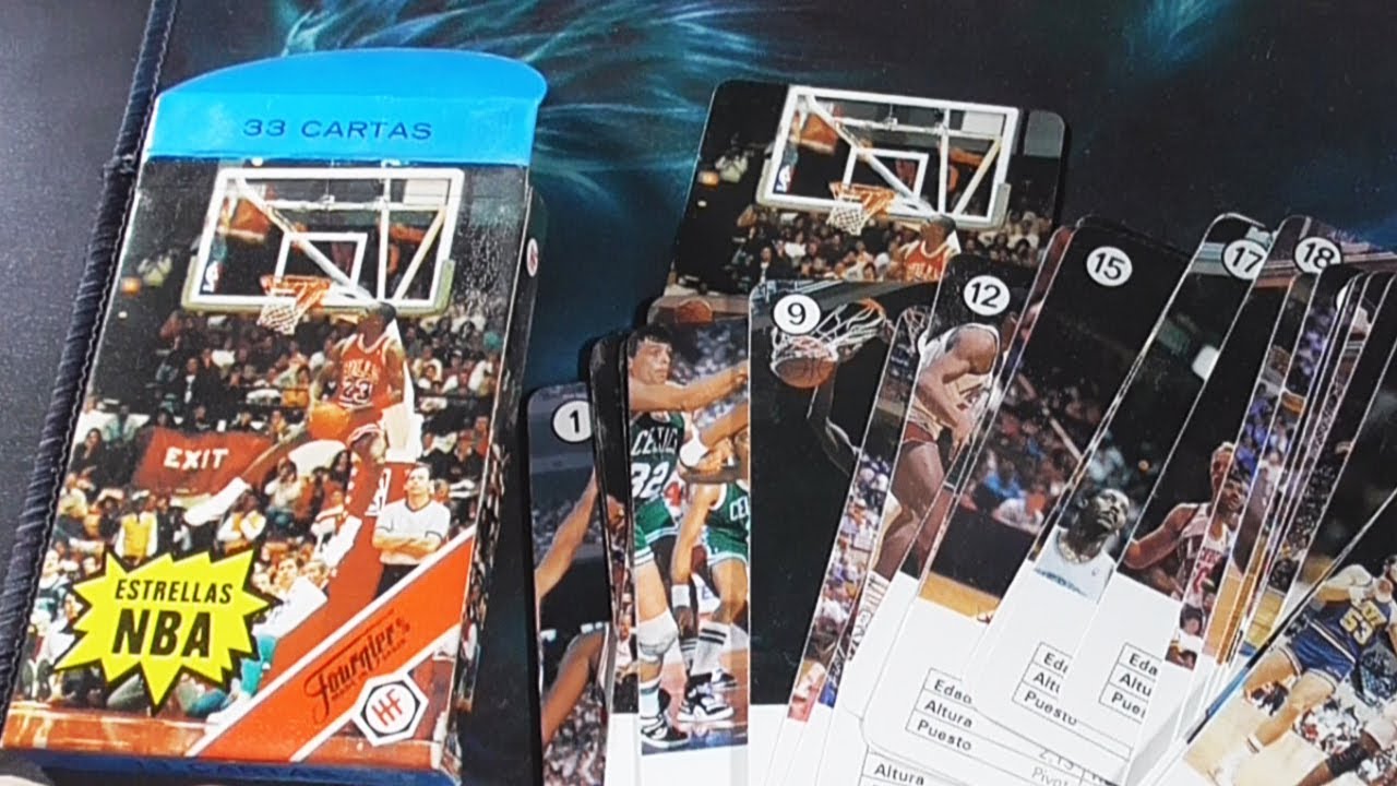 Cartas - Catetos ESTRELLAS NBA (NUEVAS) 1988 || Heraclio Fournier Vitoria || Análisis -  ||GOIKONAN