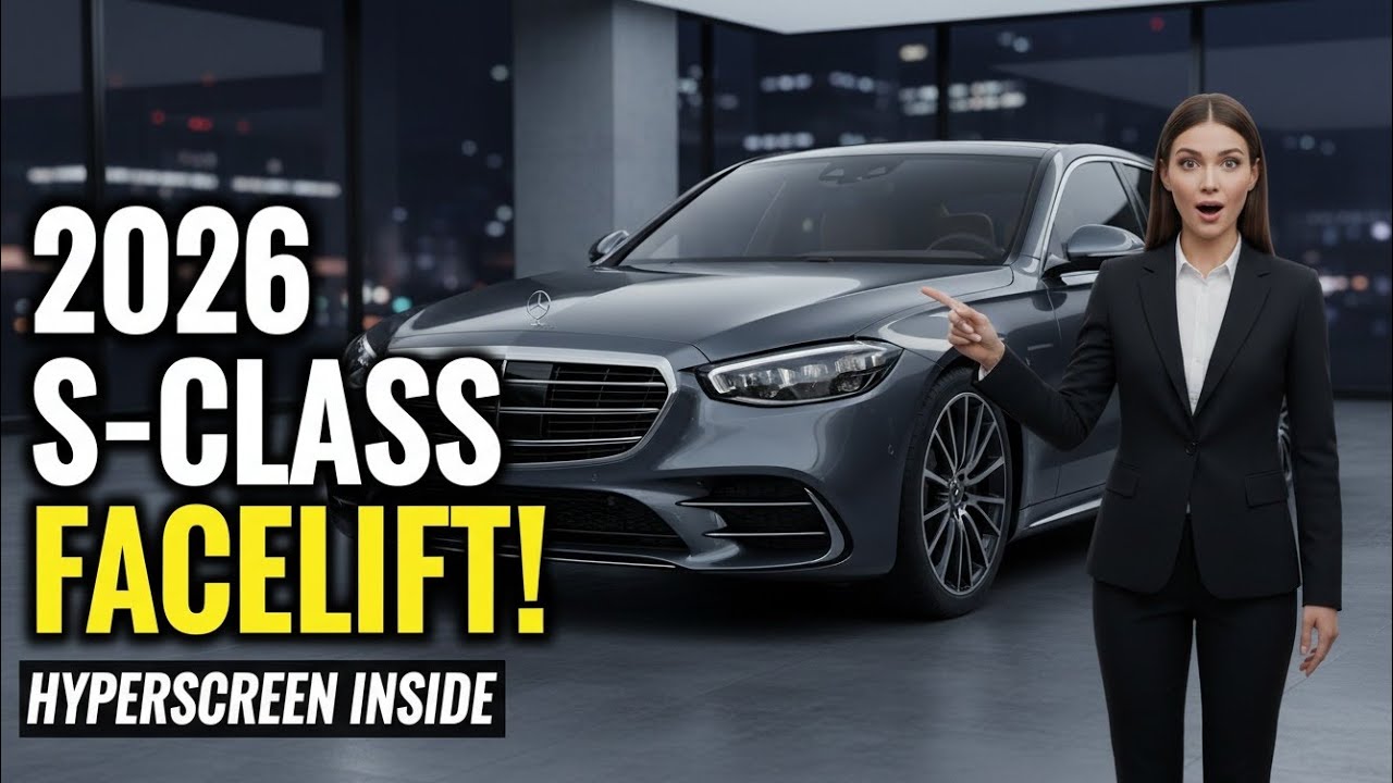 2026 Mercedes-Benz S-Class Facelift (W223) Hyperscreen, New Design & AMG S 63 E Performance Revealed