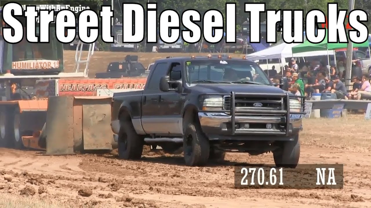 Street Diesel Trucks From WMP Truck Pulls In Morley MI 2019 YouTube
