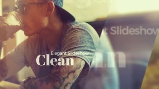 Clean Slideshow (After Effects Template)