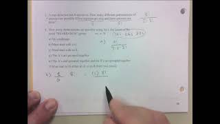 CH 4 PERMS INVOLVING IDENTICAL OBJECTS, ITEMS STAYING TOGETHER, FIRST CHARACTER INVOLVING IDENTICAL
