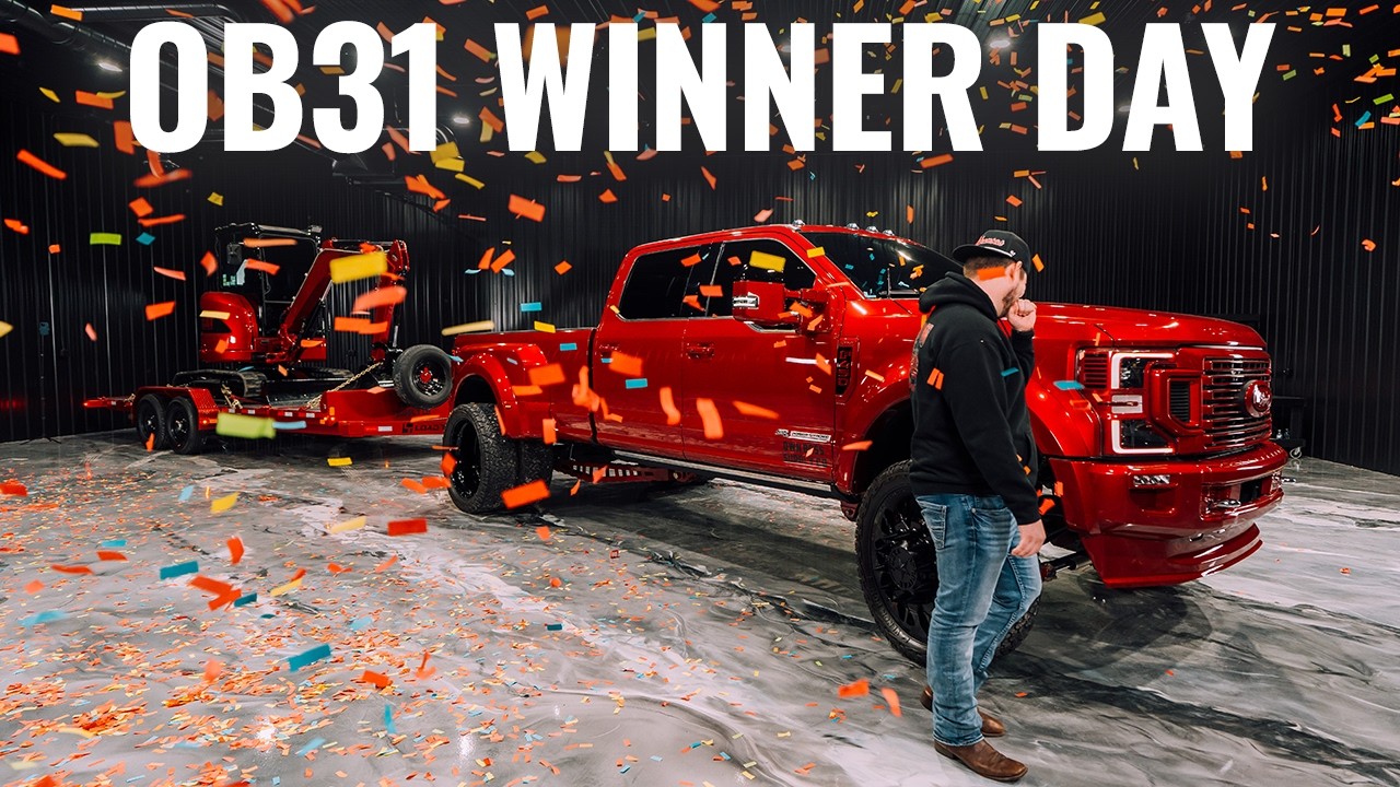 He's 24 and he just won this $200,000 rig that's going to change his life!