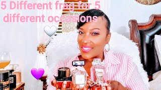 5 Great fragrances for 5 different occasions😍 IMO🤪