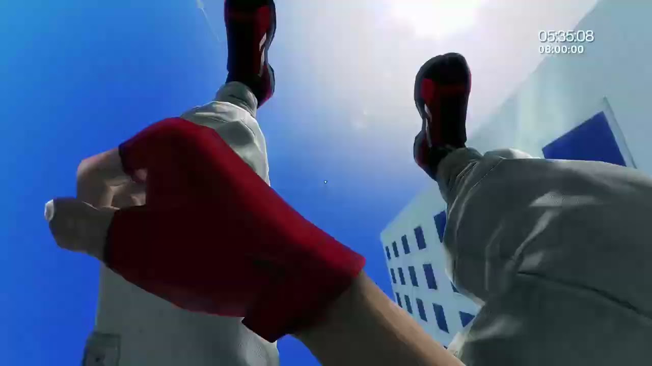 Mirror’s Edge - Chapter 3: Heat Speedrun - Learning the Course 1 - Target Time: Under 