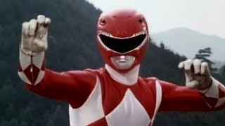 Mighty Morphin Power Rangers - Missing Green - Red Ranger vs Pipebrain/Megazord Fight