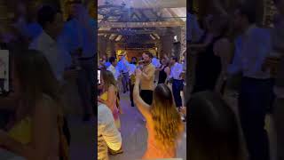 Gimme! Gimme! Gimme! with Bride | James Sax at Caswell House, Oxfordshire #weddingsax
