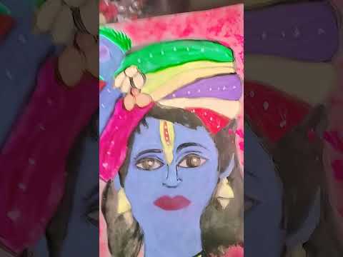Krishna ji 🙏#punjabisong #love #art #3danimation #drawing #trending #viral #dance #vrindavan#krishna