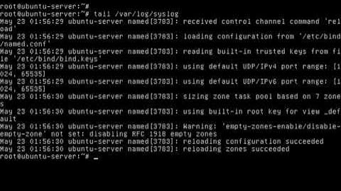 Slave DNS server in ubuntu server 12.04 LTS