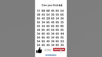 Can you spot the hidden number?