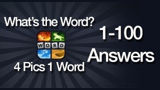 What's The Word? 4 Pics 1 Word Answers for Android 1-100 screenshot 4
