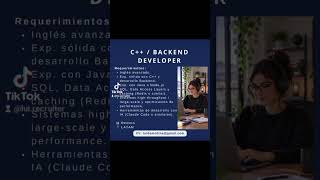 #backenddevelopment #latam #latinoamerica #backend #development #job #developer  #backenddeveloper