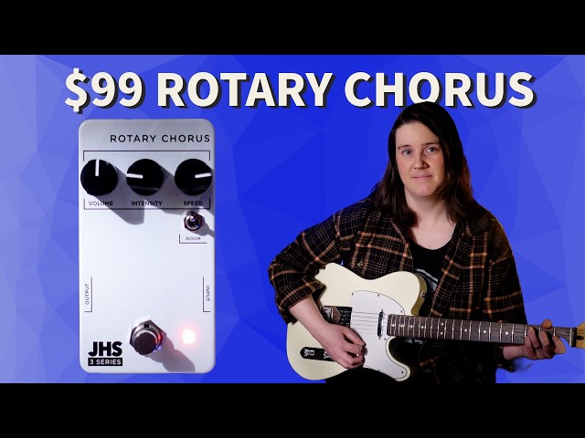 Can a $99 rotary chorus sound any good? - YouTube