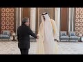 Su Alteza el Emir recibe un mensaje verbal del presidente de Irán