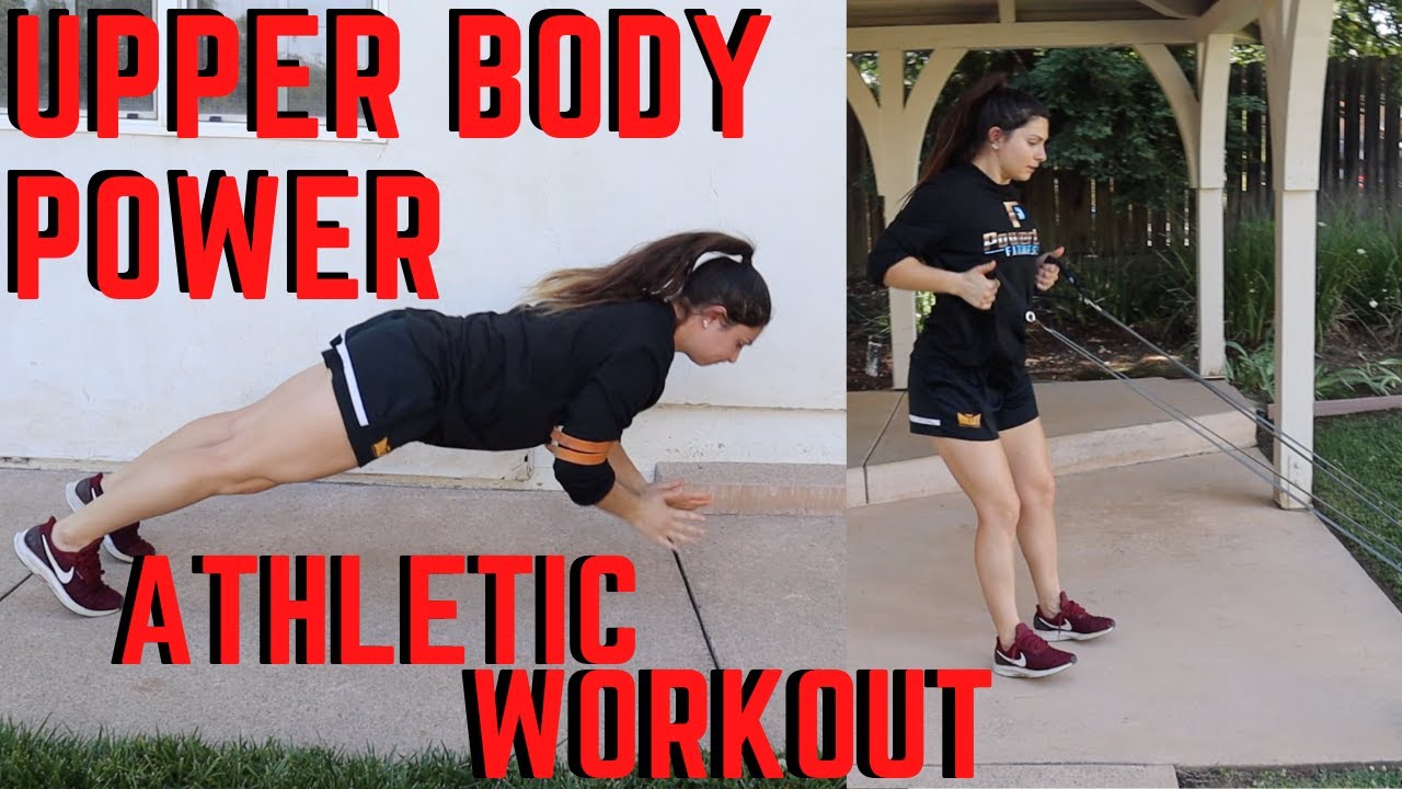 Upper Body Complex Training For Improved Power Upper Body Athlete